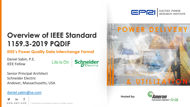 Overview of IEEE Standard 1159.3_1